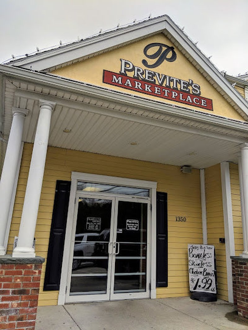 Previte's Marketplace storefront in Weymouth, Massachusetts