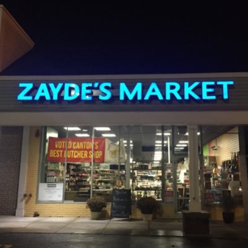 Zayde's Market storefront in Canton, Massachusetts
